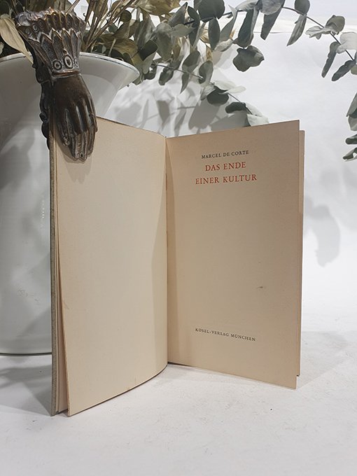Libro: Das Ende einer Kultur. | Autor: | Libros Bosch
