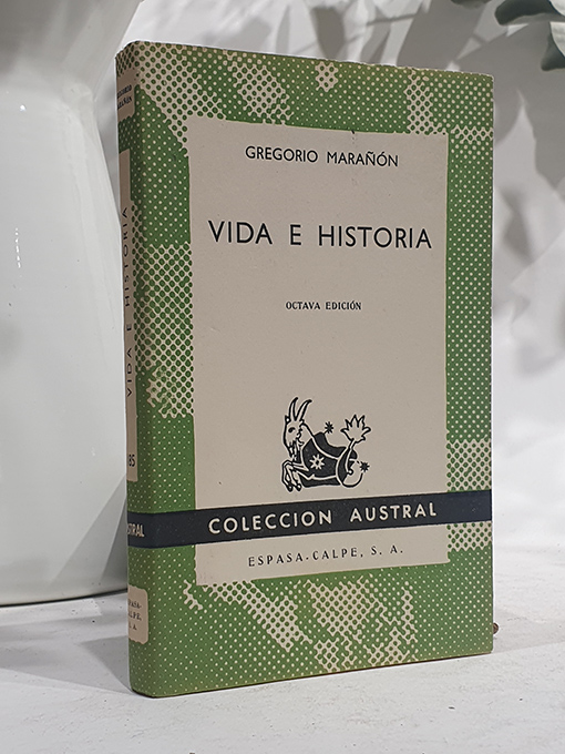 Libro: Vida e historia. Colección Austral, 185. | Autor: | Libros Bosch