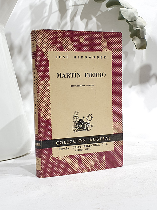 Libro: Martín Fierro. Colección Austral, 8. | Autor: | Libros Bosch