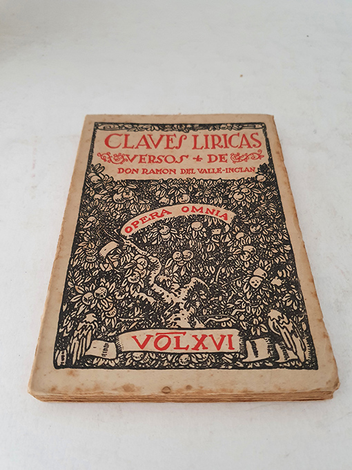 Libro: Claves líricas. Versos de... Opera Omnia Vol. XVI. | Autor: | Libros Bosch