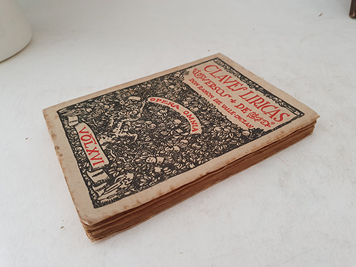 Libro: Claves líricas. Versos de... Opera Omnia Vol. XVI. | Autor: | Libros Bosch