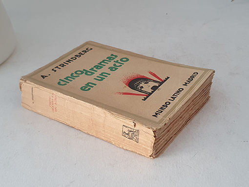 Libro: Cinco dramas en un acto. Traducción Alejandro Rodríguez Álvarez. | Autor: | Libros Bosch