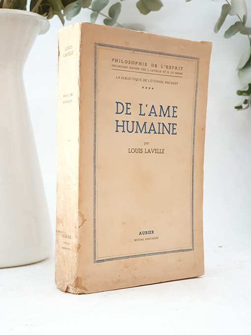 Libro: De l'ame humaine. | Autor: | Libros Bosch