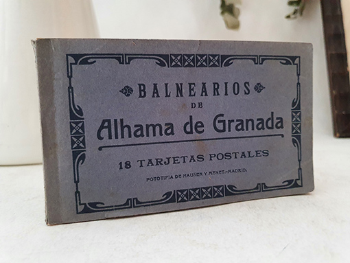 Libro: HAUSER Y MENET: BLOC BALNEARIO DE ALHAMA DE GRANADA. 18 VISTAS | Autor: | Libros Bosch