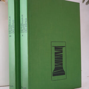 Ciencia del lenguaje y arte del estilo. 2 tomos, completo.