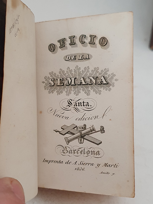 Libro: Oficio de la Semana Santa. Nueva edición. | Autor: | Libros Bosch