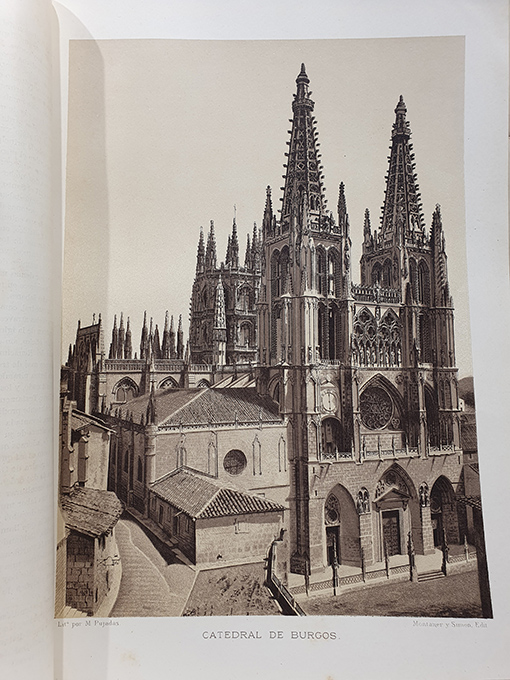 Libro: [Cromolitografía] Catedral de Burgos. | Autor: | Libros Bosch