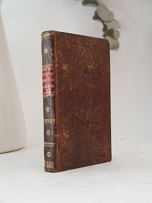 Libro: Exercicio Espiritual Quotidiano que un Christiano puede observar todos los días. Oraciones y Meditaciones para el Santo Sacrificio de la Missa. Instrucciones para confessar y Comulgar devotamente sacado de Varios Autores. | Autor: | Libros Bosch