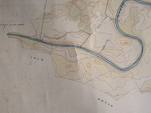 Libro: [Documento] Islas del Guadalquivir S.A Planos y mapa de Isla Mayor e Isla Mínima. Hacia 1940 | Autor: | Libros Bosch