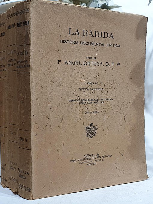 Libro: La Rábida. Historia documental crítica. | Autor: | Libros Bosch