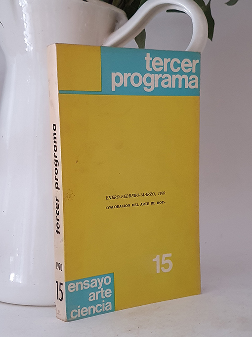 TERCER PROGRAMA. Revista de Ensayo, Arte y Ciencia. 15. Enero, febreo y marzo de 1970. | Libros Antiguos | Libros Bosch Libro: TERCER PROGRAMA. Revista de Ensayo, Arte y Ciencia. 15. Enero, febreo y marzo de 1970. | Autor: | Libros Bosch