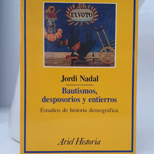 Bautismos, desposorios y entierros.