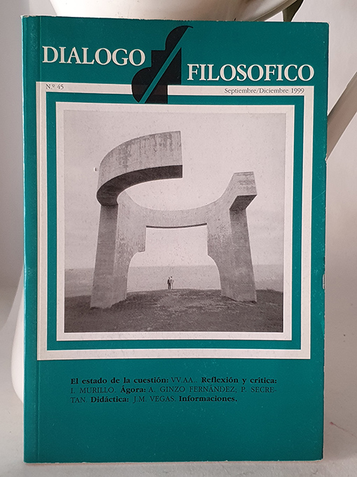 Libro: Diálogo Filosófico Nº 45. | Autor: | Libros Bosch