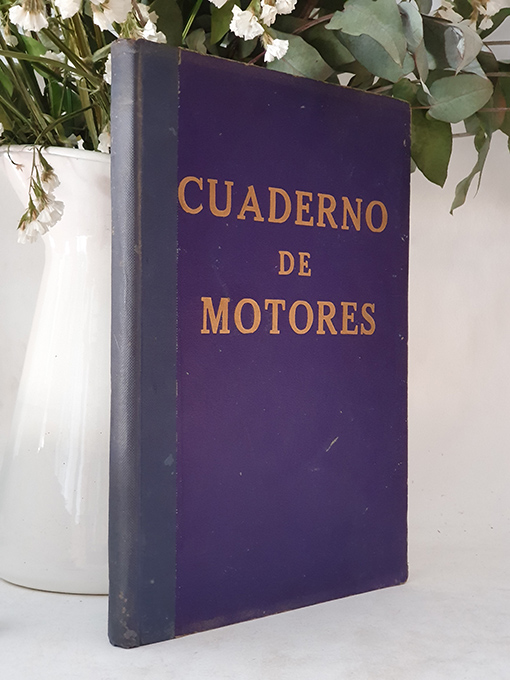 Libro: Barco a vapor Pedro de Valdivia. Cuaderno de máquinas / motores para barcos a vapor. Año de 1960 / 61. Siendo Segundo Maquinista Naval D. Manuel Bellido Pinto. | Autor: | Libros Bosch