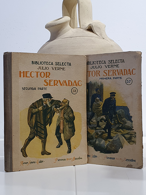 Libro: Héctor Servadac (primera parte y segunda parte): El cataclismo y A través del espacio. | Autor: | Libros Bosch