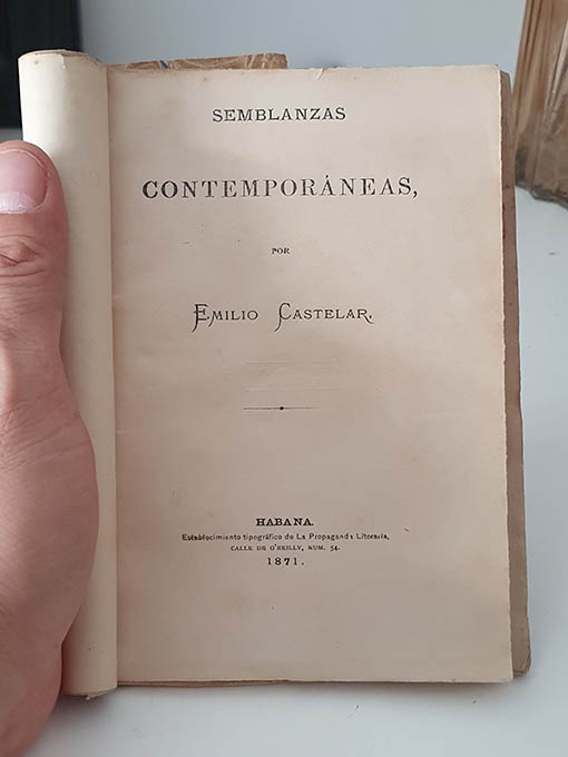 Libro: Semblanzas contemporáneas. Juan Prim i Prats. | Autor: | Libros Bosch
