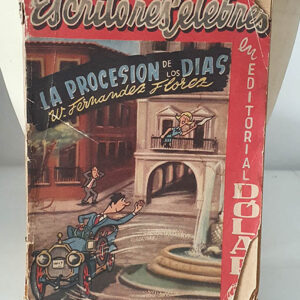 La procesión de los días. Novela. Cubierta de Juliá.