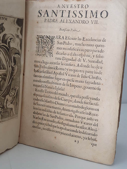 Libro: Excelencias de San Pedro, Príncipe de los Apóstoles, Vicario Universal de Iesu Christo Nuestro Bien. | Autor: | Libros Bosch