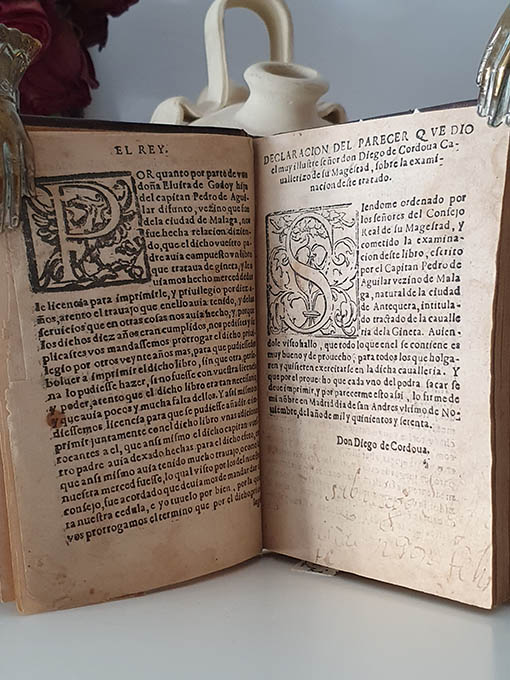 Libro: Tractado de la caballeria de la Gineta compuesto y ordenado por el capitan Pedro de Aguilar vezino de Málaga, Natural de la ciudad de Antequera. | Autor: | Libros Bosch