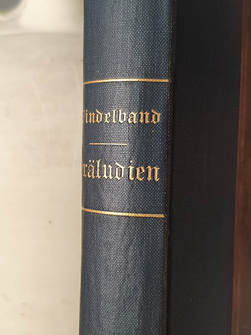 Libro: Praeludien Aufsätze und Reden zur Einleitung in die Philosophie von...- Dritte, vermehrte Auflage | Autor: | Libros Bosch