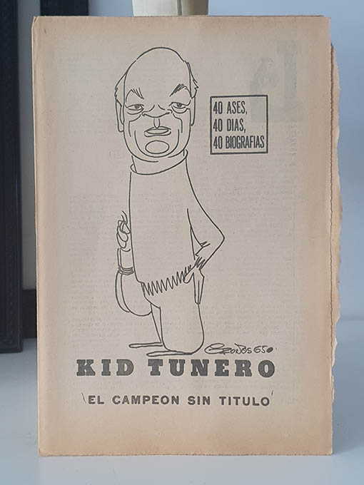 KID TUNERO. EL CAMPEÓN SIN TÍTULO. 40 DÍAS, 40 ASES, 40 BIOGRAFÍAS. | Libros Antiguos | Libros Bosch Libro: KID TUNERO. EL CAMPEÓN SIN TÍTULO. 40 DÍAS, 40 ASES, 40 BIOGRAFÍAS. | Autor: | Libros Bosch