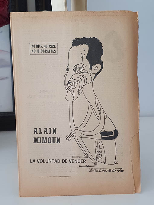 Libro: ALAIN MIMOUN. LA VOLUNTAD DE VENCER. 40 DÍAS, 40 ASES, 40 BIOGRAFÍAS. | Autor: | Libros Bosch