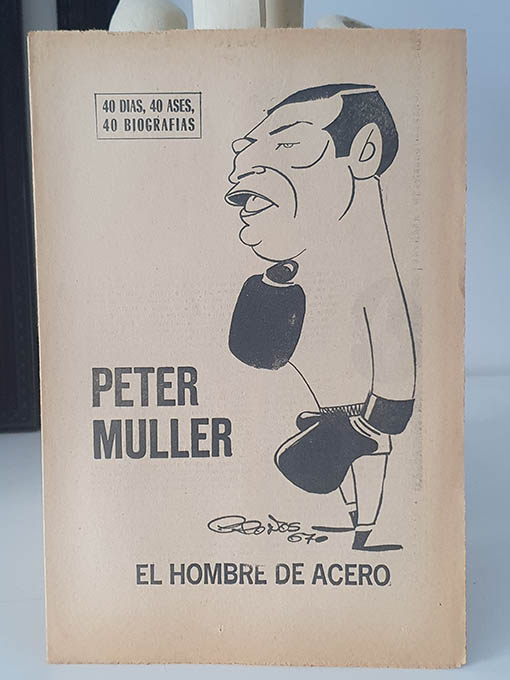 Libro: PETER MULLER. EL HOMBRE DE ACERO. 40 DÍAS, 40 ASES, 40 BIOGRAFÍAS. | Autor: | Libros Bosch