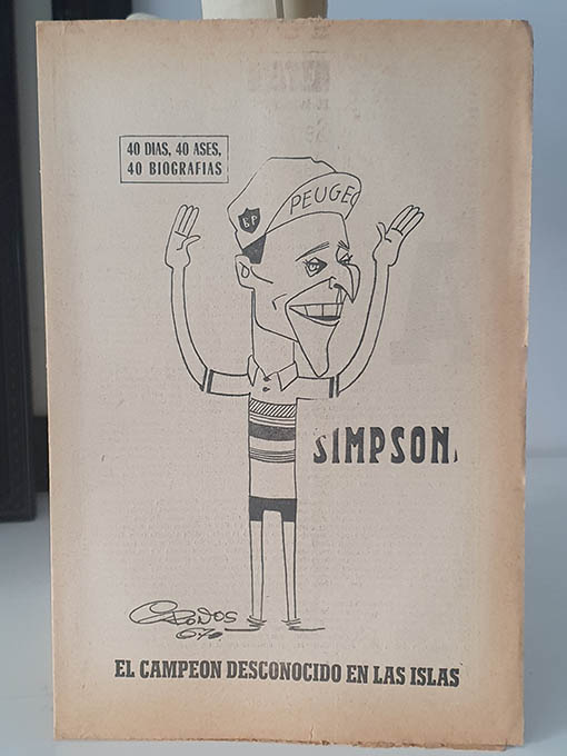SIMPSON. EL CAMPEÓN DESCONOCIDO EN LAS ISLAS. 40 DÍAS, 40 ASES, 40 BIOGRAFÍAS. | Libros Antiguos | Libros Bosch Libro: SIMPSON. EL CAMPEÓN DESCONOCIDO EN LAS ISLAS. 40 DÍAS, 40 ASES, 40 BIOGRAFÍAS. | Autor: | Libros Bosch