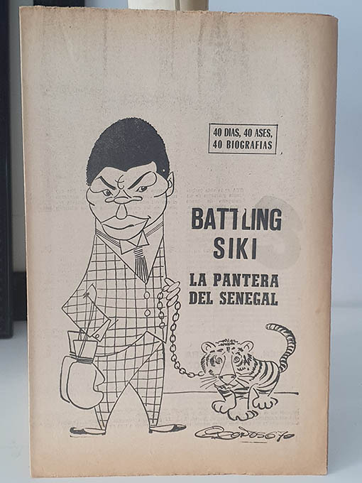 Libro: BATTLING SIKI. LA PANTERA DEL SENEGAL. 40 DÍAS, 40 ASES, 40 BIOGRAFÍAS. | Autor: | Libros Bosch