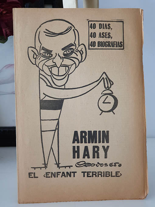 Libro: ARMIN HARI. EL ENFANT TERRIBLE. 40 DÍAS, 40 ASES, 40 BIOGRAFÍAS. | Autor: | Libros Bosch