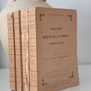 Little Dorrit. 4 Volumes. Collection of British Authors. In four Volumes. Collection of British authors vols. 350, 360, 380 & 390.