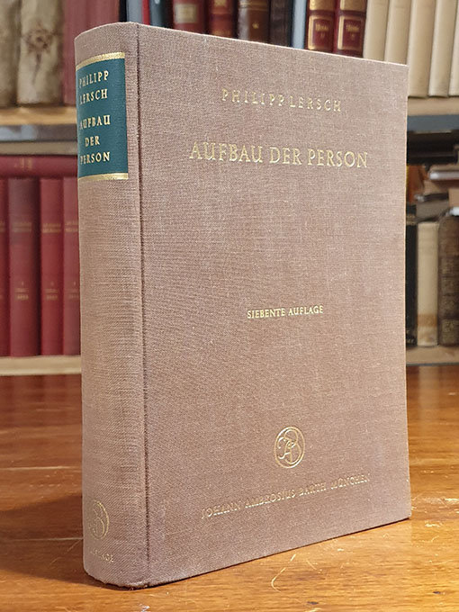 Aufbau der Person. | Libros Antiguos | Libros Bosch Libro: Aufbau der Person. | Autor: | Libros Bosch