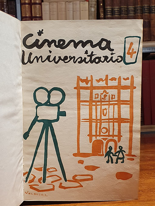 Libro: CINEMA UNIVERSITARIO.- Revista del cine club del S.E.U. de Salamanca. Números 4 a 12 y del 13 al 19. 2 tomos, . En total 16 vols. Colaboran... | Autor: | Libros Bosch