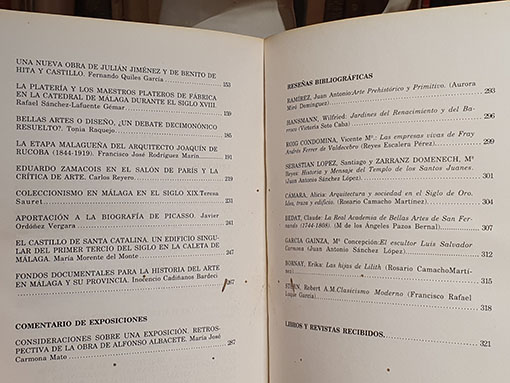 Libro: Boletín de Arte. Número 11. Año 1990. Departamento de Historia del Arte de la Universidad de Málaga. | Autor: | Libros Bosch