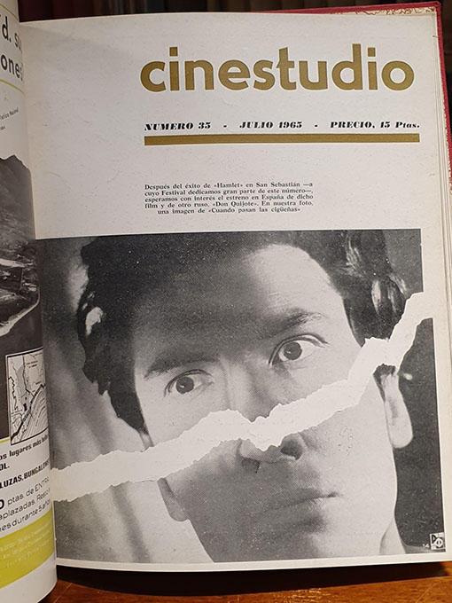 REVISTA CINE STUDIO. AÑO 1963 Nos. 15, 16. 1964: Nos. 20 y 27. 1965: 29, 31, 33, 35, 38, 39 y 44. 1966, Nos. 47, 48, 49, 50, 51 y 52. En total 17 números. | Libros Antiguos | Libros Bosch Libro: REVISTA CINE STUDIO. AÑO 1963 Nos. 15, 16. 1964: Nos. 20 y 27. 1965: 29, 31, 33, 35, 38, 39 y 44. 1966, Nos. 47, 48, 49, 50, 51 y 52. En total 17 números. | Autor: | Libros Bosch