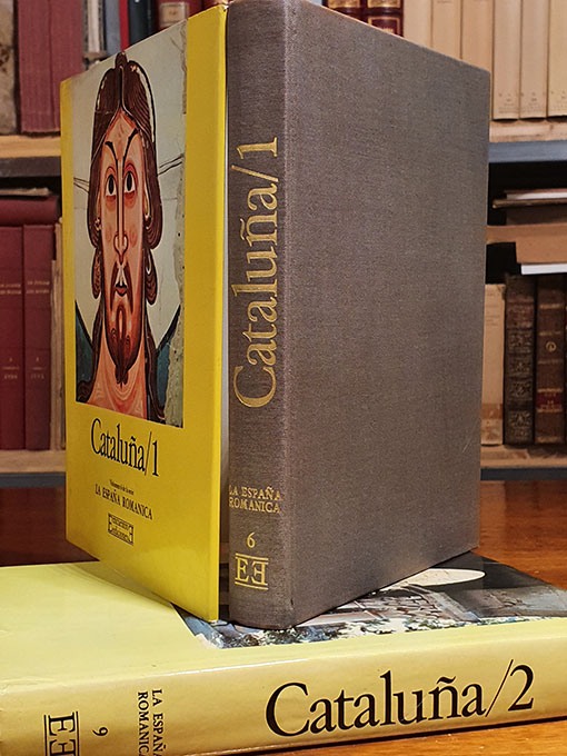 Libro: CATALUÑA. Tomos 1 y 2. Obra completa. Volúmenes 6 y 9 de `La España Románica´. | Autor: | Libros Bosch