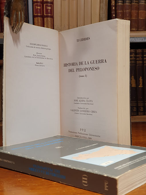 Libro: Historia de la Guerra del Peloponeso. | Autor: | Libros Bosch