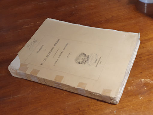 Libro: Discursos leídos en las recepciones públicas que ha celebrado desde 1847 la Real Academia Española. Tomo 2. | Autor: | Libros Bosch