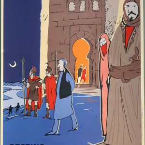 Cartel: Huelva. Niebla