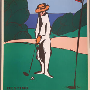 Cartel: Huelva. Golf - España.