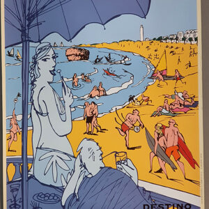 Cartel: Huelva. Destino Matalascañas - Almonte.