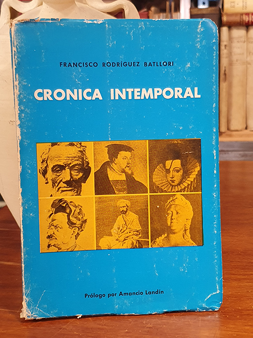Libro: Crónica intemporal. | Autor: | Libros Bosch
