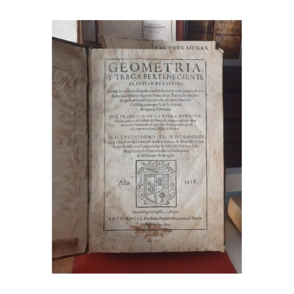 Libro: Geometria y traça perteneciente al oficio de sastres. Donde se contiene el modo y orden de cortar todo genero de vestidos españoles y algunos franceses y turcos... | Autor: | Libros Bosch