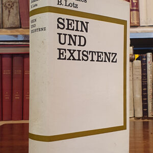 Sein und Existenz. Kritische Studien in systematischer Absicht.