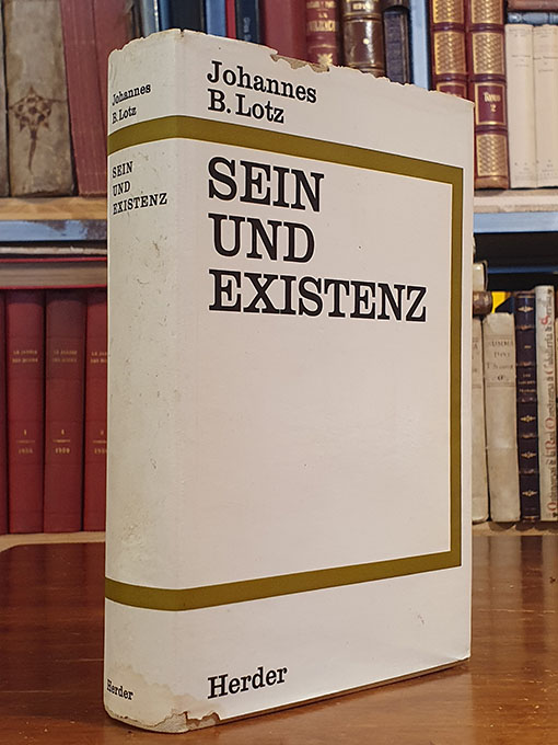 Libro: Sein und Existenz. Kritische Studien in systematischer Absicht. | Autor: | Libros Bosch