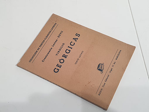 Libro: Geórgicas. Texto Latino. Crestomatía Latina XXVII | Autor: | Libros Bosch