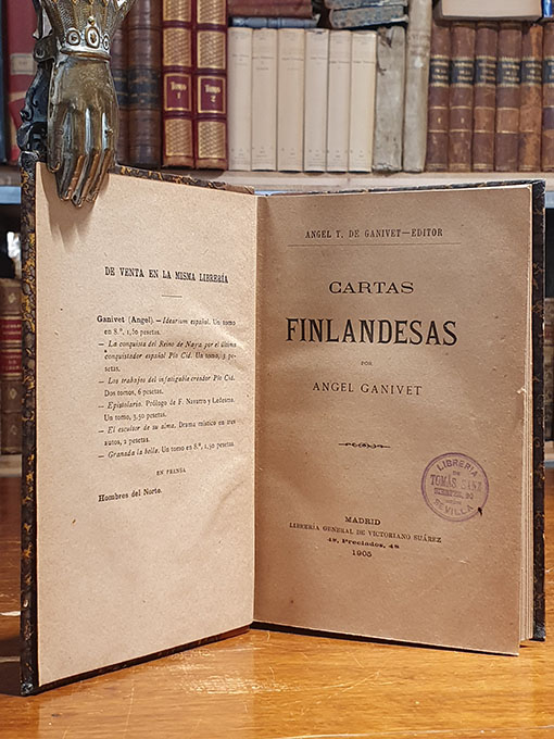 Cartas finlandesas. | Libros Antiguos | Libros Bosch Libro: Cartas finlandesas. | Autor: | Libros Bosch