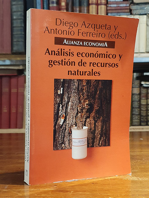 Libro: Análisis económico y gestión de recursos naturales. | Autor: | Libros Bosch