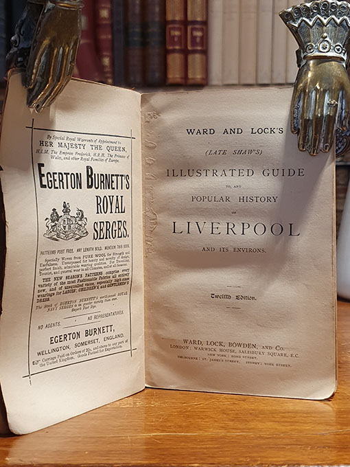Libro: Late Shaw´s Illustrated guide to, and Popular History of LIVERPOOL and its environs. Twelfth edition. | Autor: | Libros Bosch