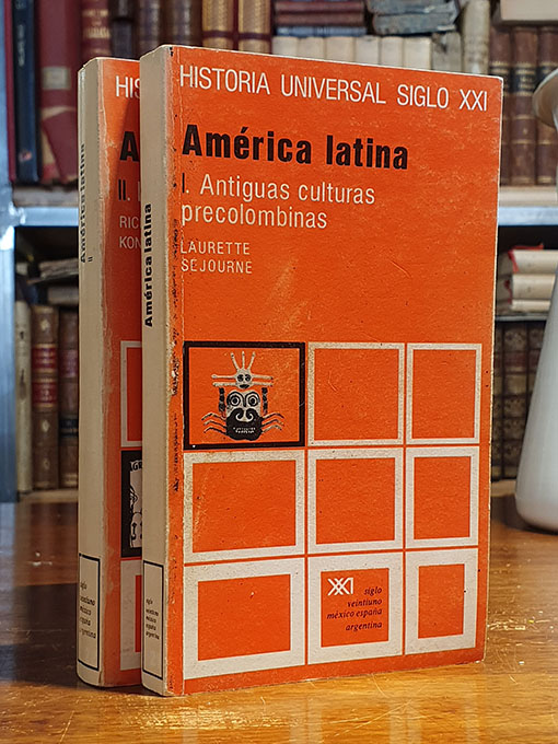 Libro: America Latina. 2 Volumenes. 1. Antiguas culturas precolombinas. 2. La epoca colonial | Autor: | Libros Bosch